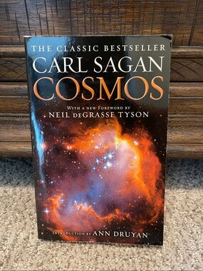 Carl Sagan COSMOS Paperback - Cosmic Nebula Cover